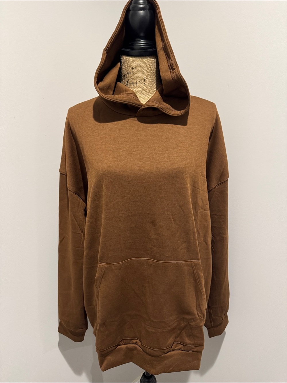 NWT Women’s Zenana Outfitters Brown Pullover Hoodie